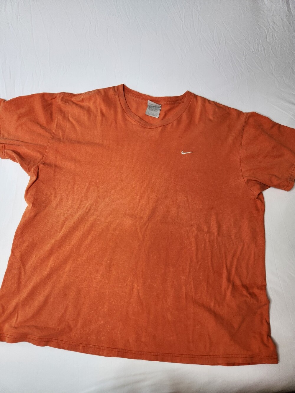 Nike Cotton Orange Shirt